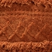 Baxton Studio Curlew Moroccan Inspired Orange Handwoven Cotton Pouf Ottoman - BSOCurlew-Terra-Pouf