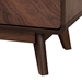 Baxton Studio Markell Mid-Century Modern Transitional Walnut Brown Finished Wood 6-Drawer Dresser - BSOLV44COD44231WI-CLB-6DW-Dresser