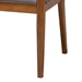 Baxton Studio Emilia Modern Japandi Grey Fabric and Walnut Brown Finished Wood 2-Piece Arm Chair Set with Woven Rattan - BSOBBT5467.11-Walnut Rattan/Grey-CC