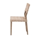 bali & pari Barossa Bohemian Grey Kubu Rattan and Mahogany Wood Dining Chair - BSOMD-36065/Lutop-Grey Natural-DC