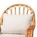 bali & pari Reina Bohemian Light Honey Rattan Arm Chair - BSORegal 2-Light Honey Rattan-CC