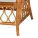 bali & pari Reina Bohemian Light Honey Rattan Arm Chair - BSORegal 2-Light Honey Rattan-CC